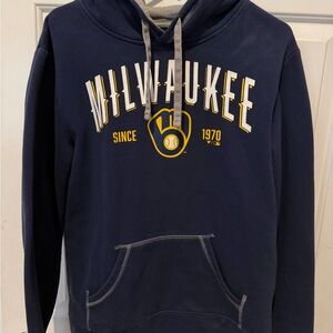 Fanatics Milwaukee Navy Hoodie